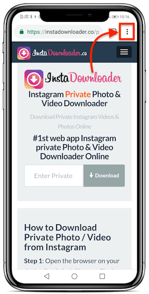 Instagram Private Photo Downloader